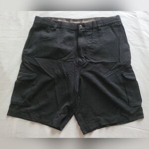 Tommy Bahama Sz 36 Black Cargo Shorts